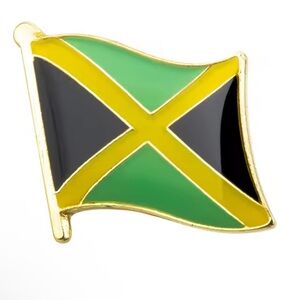 Jamaican Flag Enamel Pin